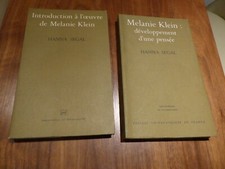 Lot 2 livres Mélanie KLEIN