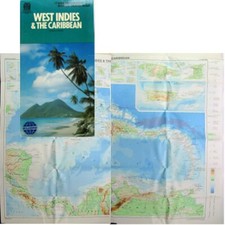 Carte Bartholomew world travel