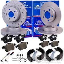ATE Disques+Revêtements+Handbrake avant Arrière pour Mercedes Classe C