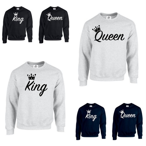 King queen couronne pull - couronne,