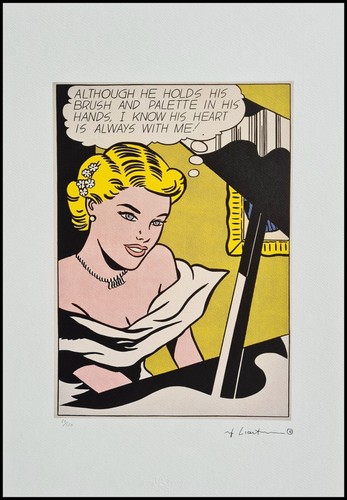 Roy lichtenstein girl the - roy,