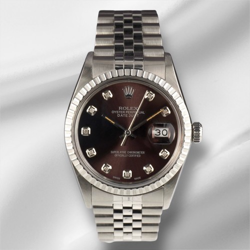 Rolex datejust acier - rolex,
