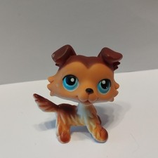 figurine petshop original chien colley 58 bis   pet shop lps