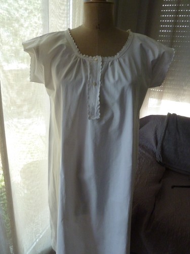 Chemise nuit ancienne en - de,