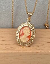 Pendentif Camée Rouge En