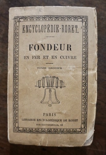 Manuel fondeur fer et - fondeur, de