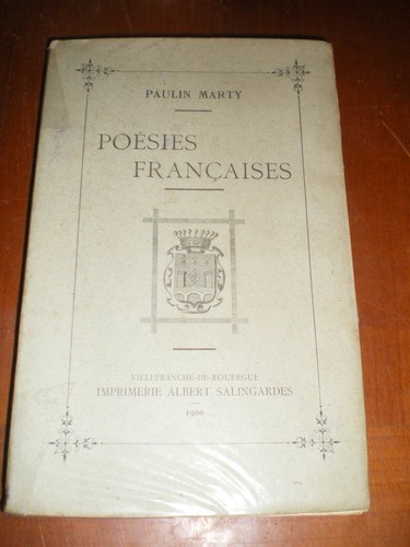 Poésies françaises paulin - poésies,