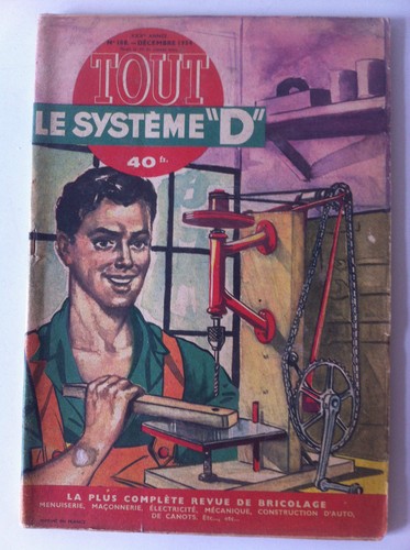 Systeme 1954 perceuse - 12/1954;,
