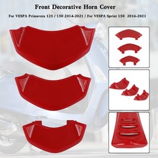 Front Decorative Horn Cover For VESPA Sprint Primavera 125/150 2014-2021 RED'