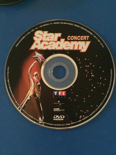 Star academy concert dvd - academy,
