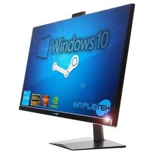 AIO ALL IN ONE I 27" I3 10E WIN10 16GB 960GB PC ORDINATEUR FIXE STATION PC
