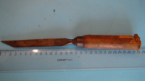 Outil ancien ciseau bois - à,