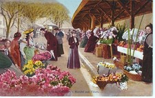 CPA FRANCE - cannes - marché