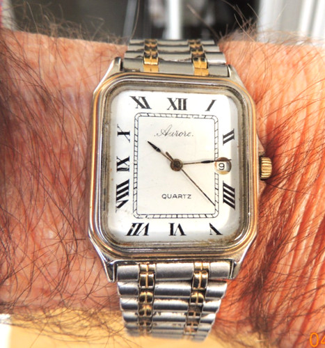Montre aurore quartz pile - aurore,