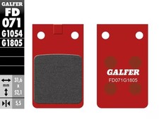 2 Plaquette de Frein GALFER