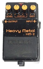 Pédale de distorsion BOSS HM-2 Heavy Metal Made in Japan 6312 testée et...