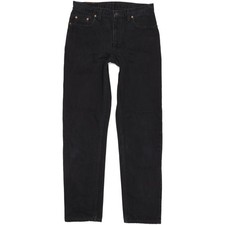 Levi's 623  Homme Noir Straight Regular  Jeans W32 L34 (106508)