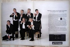 Publicité Papier - poste radio PIONEER de 1985