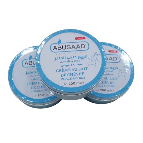 Crème lait chèvre - au,