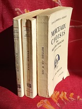 Lot 3 livres Les Auteurs