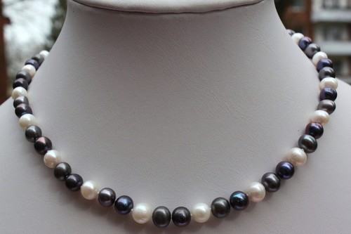 A002 42cm vrai - vrai, perles