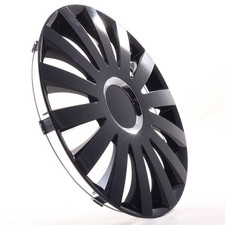 4x Enjoliveurs de jante 13 pouces Couvre-roues "Sail Black" schwarz pour Chrysle