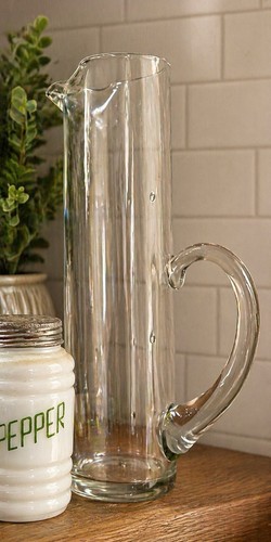 Vintage blown glass martini - glass,