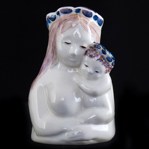 Vierge enfant céramique - vierge,