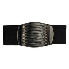 CEINTURE CORSET STRETCH NOIR