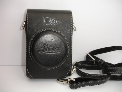 Leica leather camera case - leica,