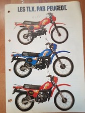 Publicité  Peugeot  TLX 50