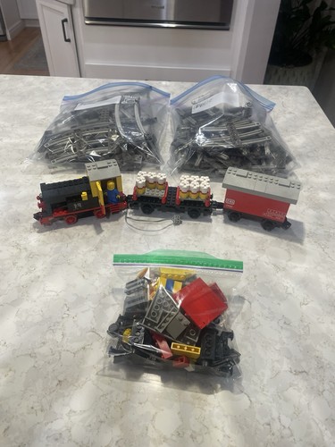 Lego train steam - cargo,