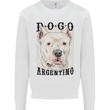 Un Sweat À Capuche Pour Enfants Dogo Argentino
