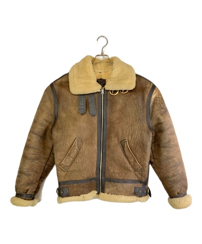Army mouton jacket - b-3,