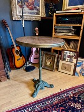 gueridon table de bistro ancienne diametre 60