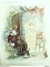 Chromo Au Bon Marche Peau