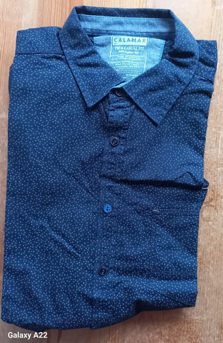 Chemise calamar bleu marine - l,