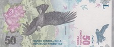 50 Pesos Condor -  Montagne -