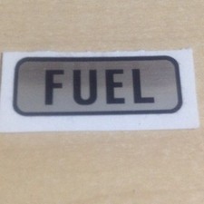 SUZUKI RE5 "FUEL" TANK DECAL