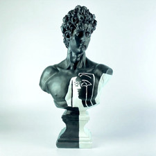 Sculpture pop art David noir
