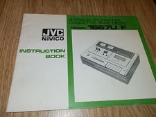 Livre d'instructions vintage