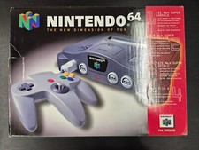 Console Nintendo 64 en boite N64 Pal DE Allemand