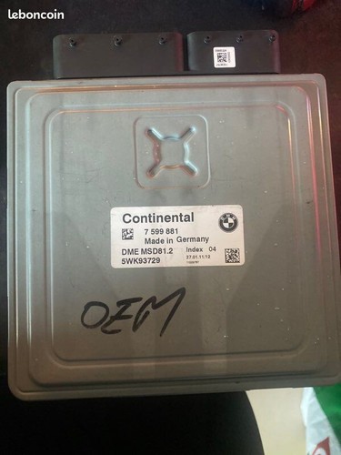 Calculateur moteur bmw - calculateur,