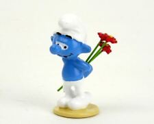 figurine pixi 6433 Peyo SCHTROUMPF AUX FLEURS boite et certificat