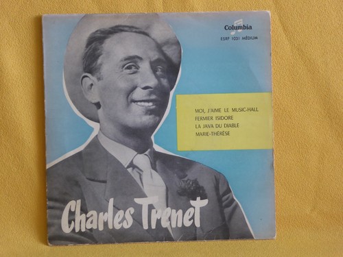 45t charles trenet - ep, moi