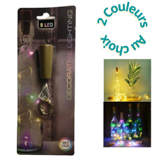 LED Guirlande Fil Lumineux Flexible Bouteille Vase Deco Ambiance Table Noel 