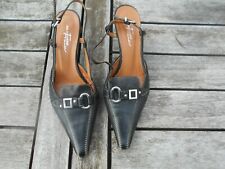 Superbes escarpins SALAMANDER FRANCE T 37 noirs TTBE A 19€ ACH IMM FP COMP MOND 