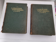 Larousse Universel En 2 Volumes 1922- 1923 Par Claude Augé