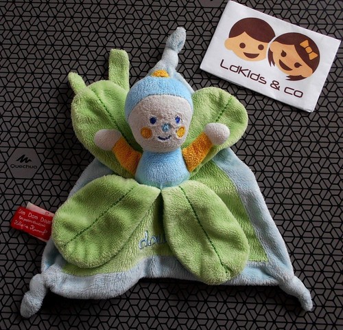 Doudou plat fleur baby nat - baby,