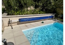 Bâche à bulles bleu 4 X 9 m